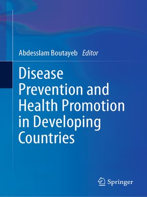 cover image of Disease Prevention and Health Promotion in Developing Countries